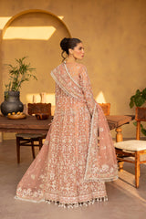 3-PC Unsttiched Organza Embroidered Luxury Formals By Emaan Adeel | MISTRAL