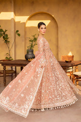 3-PC Unsttiched Organza Embroidered Luxury Formals By Emaan Adeel | MISTRAL