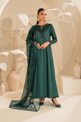 3-PC Unstitched Embroidered Lawn By Iznik | UE-422 Textured Lawn