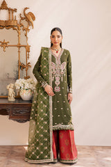 3-PC Unstitched Embroidered Suit Suave By Emaan Adeel | ORAYA