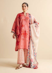 3-PC Unstitched Printed Lawn Coco By Zara Shahjahan | LEYA-1A