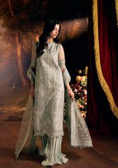 Formal Handwork Unstitched - 3 Piece Organza - Poly Net ELYSIA By ELAF SERENADE