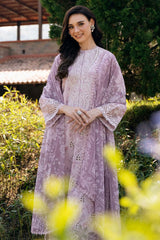 3-PC Unstitched Embroidered Soft Prints By Afrozeh | Lunetta B