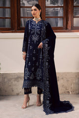 3-PC Unstitched Embroidered Leather By Nureh | NE-200