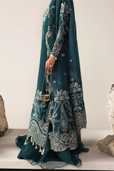3-PC Unstitched Premium Raw Silk Embroidered Serein By Emaan Adeel | STARLIGHT SWAY