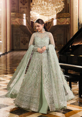 3-PC Unstitched Embroidered Organza Stardum Foirmals By Elaf Premium | ESH-10 DIANA