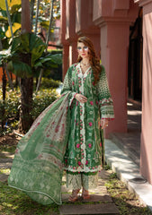 ETS-04B EDEN | 3PC Unstitched Suit Embroidered Lawn Signature By Elaf Premium