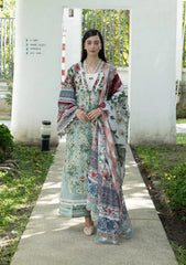 3-PC Unstitched Digital Printed Lawn Santorini By Elaf Premium | EPN-6B