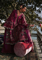 3-PC Unstitched Luxury Lawn Kalabagh By Hussain Rehar | Anjas