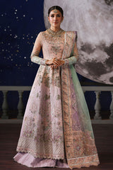 3-PC Unstitched Embroidered & Hand Embellished Jhoomro By Nureh | NL-81 Daria