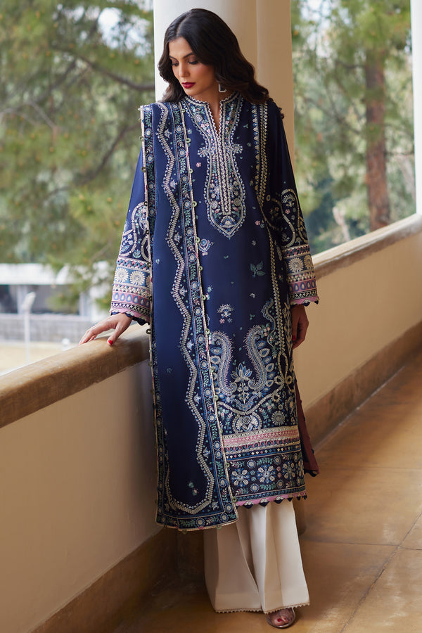 EL24-04 B MAHROSH | 3PC Unstitched Lawn Silsila By Elan