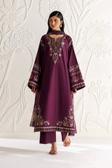 3-PC Unstitched Embroidered Exclusive Lawn By Iznik | UE-691