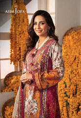 AJAR-04 - 3Piece - Aira Summer Print Collection By Asim Jofa