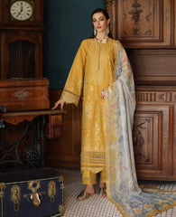 3-PC Unstitched Embroidered Maya Lawn By Nureh | NS-155