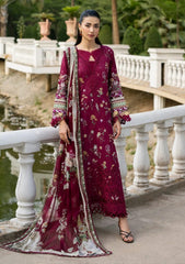 3-PC Unstitched Digital Printed Lawn Signature By Elaf | NORA