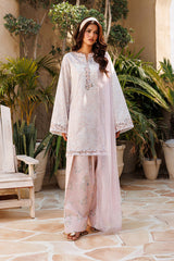 3-PC Unstitched Printed Lawn By Iznik | UE-670