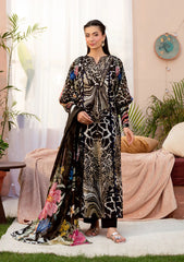 3-PC Unstitched Digital Printed Lawn By Elaf Premium | EPS-4B