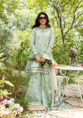 3-PC Unstitched Digital Printed Lawn By Elaf | BASILE