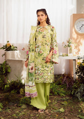 3-PC Unstitched Digital Printed Lawn By Elaf Premium | EPS-5A