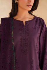 3-PC Unstitched Embroidered Exclusive Lawn By Iznik | UE-602