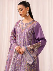 201 - B | 3 PC - Unstitched LA'HIRA Lawn  By Binilyas