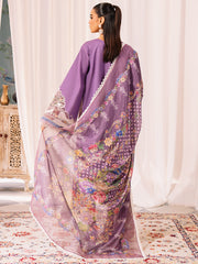 201 - B | 3 PC - Unstitched LA'HIRA Lawn  By Binilyas