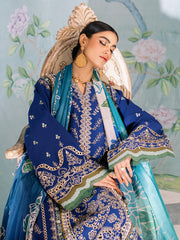 202 - A | 3 PC - Unstitched LA'HIRA Lawn  By Binilyas