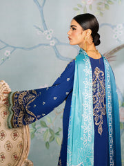 202 - A | 3 PC - Unstitched LA'HIRA Lawn  By Binilyas