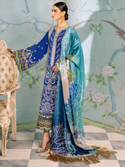 202 - A | 3 PC - Unstitched LA'HIRA Lawn  By Binilyas