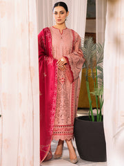 202 - B | 3 PC - Unstitched LA'HIRA Lawn  By Binilyas