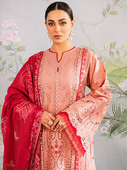 202 - B | 3 PC - Unstitched LA'HIRA Lawn  By Binilyas