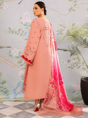 202 - B | 3 PC - Unstitched LA'HIRA Lawn  By Binilyas