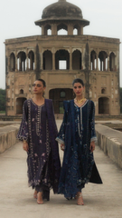 3-PC Unstitched Embroidered Karandi By Saira Shakira | LILA 1-A