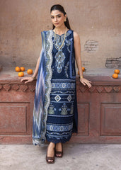 3-PC Unstitched Embroidered Lawn Breeze By Saira Shakira | RUNA-8-B