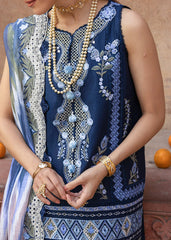 3-PC Unstitched Embroidered Lawn Breeze By Saira Shakira | RUNA-8-B