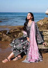 3-PC Unstitched Embroidered Lawn Breeze By Saira Shakira | IVY-1-B