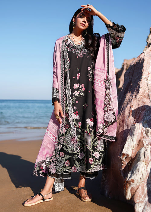 3-PC Unstitched Embroidered Lawn Breeze By Saira Shakira | IVY-1-B