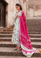 3-PC Unstitched Embroidered Lawn Breeze By Saira Shakira | IVY-1-A