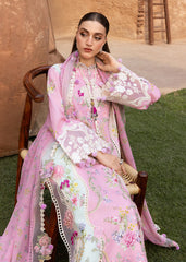 3-PC Unstitched Lawn Breeze By Saira Shakira | FAYE-7-A