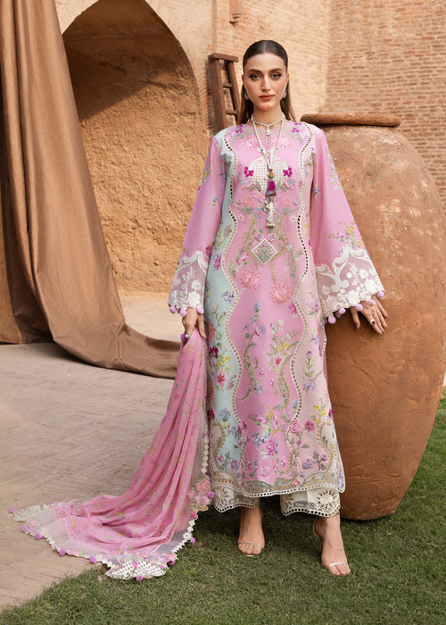 3-PC Unstitched Lawn Breeze By Saira Shakira | FAYE-7-A