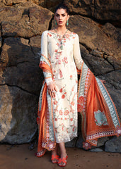 3-PC Unstitched Lawn Breeze By Saira Shakira | GIA-5-A