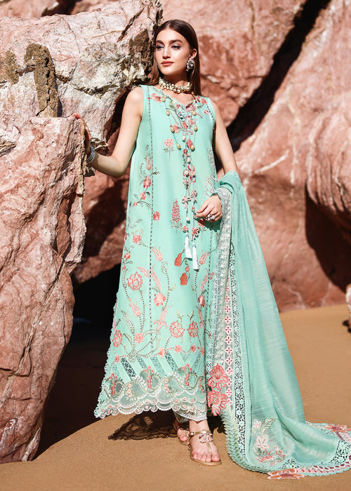 3-PC Unstitched Embroidered Lawn Breeze By Saira Shakira | GIA-5-B