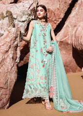 3-PC Unstitched Embroidered Lawn Breeze By Saira Shakira | GIA-5-B