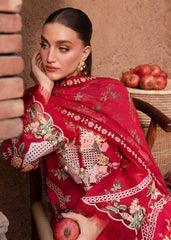 3-PC Unstitched Lawn Breeze By Saira Shakira | ROSE-6-A