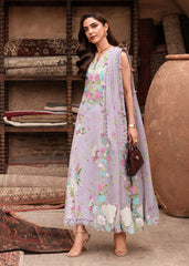 3-PC Unstitched Embroidered Lawn Breeze By Saira Shakira | ROSE-6-B