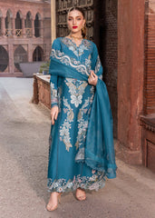 3-PC Unstitched Lawn Breeze By Saira Shakira | VERA-9-A