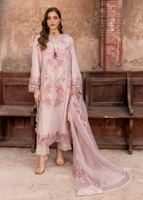 3-PC Unstitched Embroidered Lawn Breeze By Saira Shakira | VERA-9-B