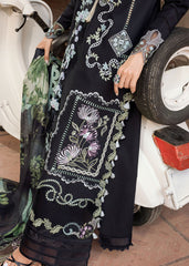 3-PC Unstitched Embroidered Organza Lawn Bloom By Saira Shakira | ELISE 1A