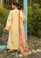 3-PC Unstitched Embroidered Organza Lawn Bloom By Saira Shakira | MAELLE 1A