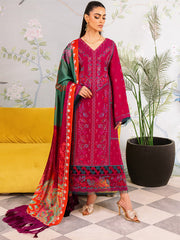 203 - B | 3 PC - Unstitched LA'HIRA Lawn  By Binilyas